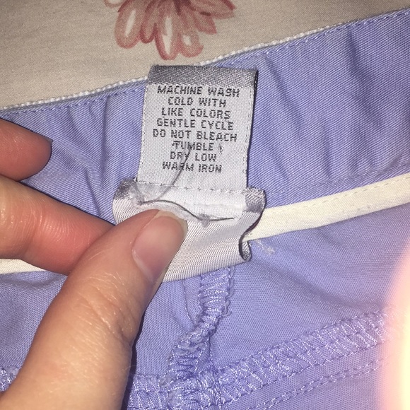 JW Div. of Junction West Vintage Periwinkle Skirt - Picture 7 of 10